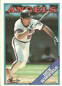1988 O-Pee-Chee Baseball Cards 043      Dick Schofield
